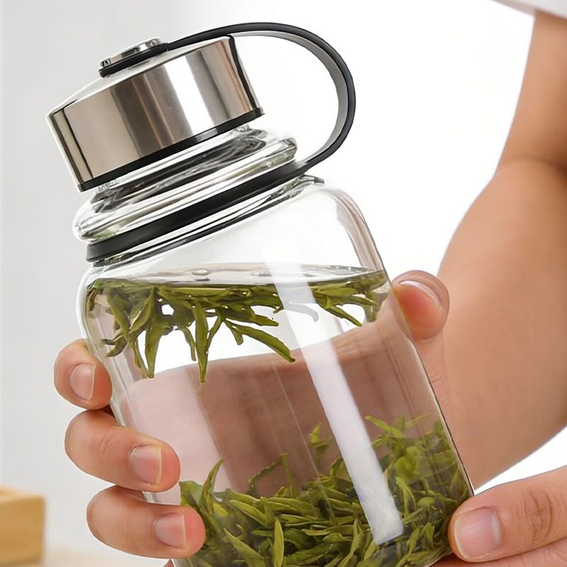 高硼硅玻璃泡茶杯 多容量 细节图1